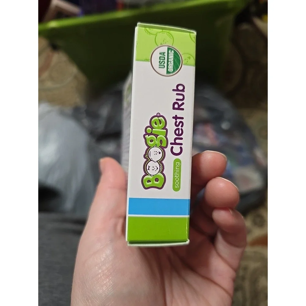 Boogie Soothing Chest Rub Stick Eucalyptus & Lavender For Baby 3 Mon.+ 100% Nat.